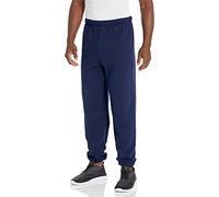 Jerzees Pantalon de Jogging en Polaire NuBlend pour Homme, mélange de Coton, Tailles S à 3X, Bleu Marine, Taille M