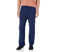 Jerzees Pantalon de survêtement en Polaire à Bas Ouvert, Bleu Marine, 41-44.5 Homme