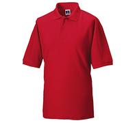 Jerzees - Polo - - Col boutonné - Manches courtes Homme Vert Winter Emerald xx-large - Rouge - Classic Red - XL