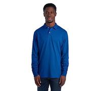 Jerzees Polo de Sport à Manches Longues Spot Shield pour Homme, Bleu Marine, M