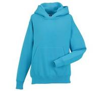 Jerzees Schoolgear - Sweatshirt à capuche - Enfant (11-12 ans) (Turquoise) - UTBC583 Turquoise, Turquoise G