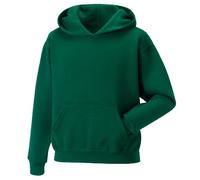 Jerzees Schoolgear - Sweatshirt à Capuche - Enfant (11-12 Ans) (Vert Bouteille)