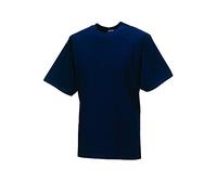 Jerzees - T-shirt - - Crew - Manches courtes Homme - Bleu - Bleu marine - Medium