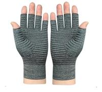 Jesata 1 paire de gants d'arthrite infusés de cuivre | Gants élastiques en fibre de cuivre de qualité médicale | Gants de compression pour soulager la douleur de l'arthrite, du canal carpien, des
