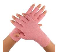 Jesata Gants de compression pour l'arthrite pour homme et femme | Gants à doigts ouverts pour soutien du poignet | Gants de thérapie du canal carpien, soulagent la douleur de l'arthrite, tissu