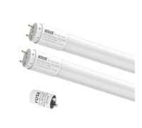 JESLED Kit 2 Tubes LED 150cm T8 G13-18W (équivalent à 36W), 4000K, 2934 Lumens - Matériau PC, Haute Luminosité, Starter Inclus - Pour Magasins, Entrepôts, Bureaux