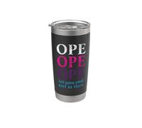J'espère juste passer devant toi, dit Midwest Gobelet isotherme en acier inoxydable double paroi