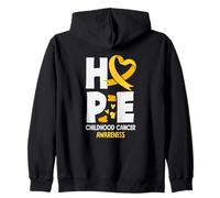 J'espère Que la Sensibilisation au Cancer chez Les Enfants soutiendra Le Cancer Infantile Sweat à Capuche