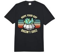 J'espère Que Votre journée ne Sera Pas Une réussite. Jardinez Une Plante succulente de Cactus Comfort Colors Adult Heavyweight T-Shirt