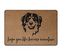 J'Espère Que Vous Aimez Le Bouvier Bernois Tapis De Porte Doux Paillasson D'Entree Antidérapant Tapis De Bain pour Salon Bain D'Entrée 40X60Cm