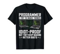 J'essaie de Faire des Choses pour Les Amateurs de Programmation de Codage à l'épreuve des Idiots T-Shirt