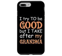 J'essaie d'être Bonne mais Je m'en Prends à ma Grand-mère Coque pour iPhone 7 Plus/8 Plus