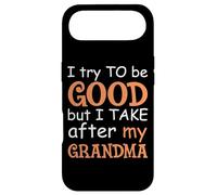 J'essaie d'être Bonne mais Je m'en Prends à ma Grand-mère Coque pour iPhone Air