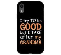 J'essaie d'être Bonne mais Je m'en Prends à ma Grand-mère Coque pour iPhone XR