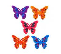 Jesse James VOL Robe it Up embellissements de Fancy, Acrylique, Multicolore, Lot de 6