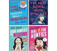 Jesse Sutanto Lot de 4 livres (Dial A for Aunties, Four Aunties and a Wedding, Vera Wong's Unsolicited Advice for Murderers, I'm Not Done With You Yet)