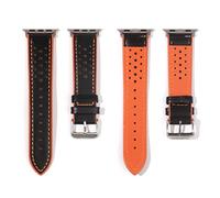 JESSENIA ORIGINAL Bracelets en cuir pour Apple Watch 49 mm, 45 mm, 44 mm, 42 mm, 41 mm, 40 mm, 38 mm, pour homme et femme, 38mm/40mm/41mm, Cuir