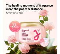 Jessgood Capsules de lessive Pin & Rose, 300 g, 30 capsules, 3-en-1: parfum et adoucissant, antibactérien et anti-acariens, parfum longue durée