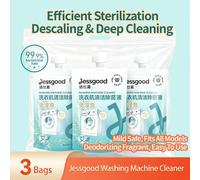 Jessgood Nettoyant pour lave-linge en sachets 250 g (3 sachets)