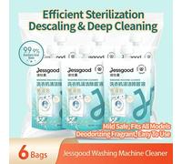 Jessgood Nettoyant pour lave-linge (en sachets) 250 g (6 sachets)