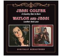 Jessi Colter - Country Star Is Born / Leather & Lace [Compact Discs] Uk - Import