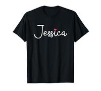 Jessica Nom d'anniversaire Enfant Fille Femme Personnalisé Jessica T-Shirt