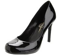 Jessica Simpson Escarpins Calie pour Femme, Vernis Noir, 38.5 EU