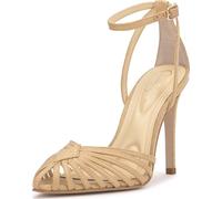 Jessica Simpson Escarpins Paveri pour Femme, Raphia Naturel, 37 EU