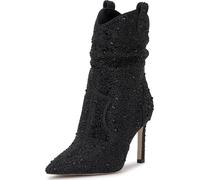 Jessica Simpson Femme Evgena2 Botte mi-Mollet, Noir, 37.5 EU