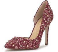Jessica Simpson Femme Prizma D'Orsay Pump Escarpins, Imprimé Bandana Granada Blanc, 39 EU