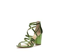 Jessica Simpson Femme Stassey Block Heel Strappy Sandal Talon, Vert, 40 EU