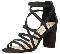 Jessica Simpson Femme Stassey Sandale à Talon, Noir, 38.5 EU