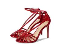 Jessica Simpson Jittale Sandales à talons hauts ornées pour femme, piment, 37.5 EU
