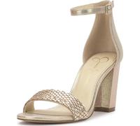 Jessica Simpson Sahino pour femme, Champagne Shimmer Sand, 35 EU