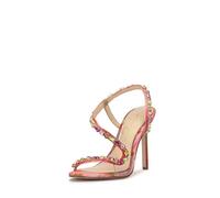 Jessica Simpson Sandales à talon haut Jaycin pour femme, Combo rose/rouge, 39.5 EU