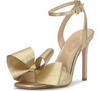 Jessica Simpson Sandales à talons Olivine pour femme, doré, 37.5 EU