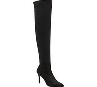 Jessica Simpson Womens Abrine Pull On Over-The-Knee Boots Black 8.5 Medium (B,M)