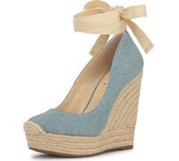 Jessica Simpson Zexie pour femme, Bleu denim moyen, 39 EU