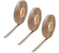 JESSINIE Lot de 3 câbles de démarrage multicolores 20P 1 m pour projets Arduino