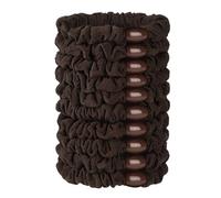 JessLab Élastiques Cheveux en Soie Satin, Lot de 10, Doux Sans Dommage Chouchous pour Queues de Cheval Filles Femmes, Soie