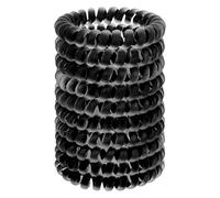 JessLab Élastiques En Spirale pour Femmes, Lot de 10, Sans Pli et Sans Dommage, pour Queues de Cheval et Bracelets, Accessoire pour Cheveux Filles