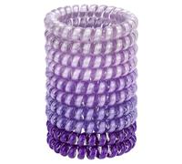 JessLab Élastiques En Spirale pour Femmes, Lot de 10, Sans Pli et Sans Dommage, pour Queues de Cheval et Bracelets, Accessoire pour Cheveux Filles