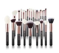 Jessup Brand 25pcs Professional Makeup Brush set Beauty Cosmetic Foundation Power Blushes eyelashes Lipstick Natural-Synthetic Hair