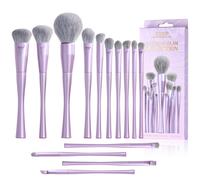 Jessup Ensemble de pinceaux de maquillage professionnels 14 pices pinceaux de maquillage vgtaliens fond de teint fard paupires correcteur p