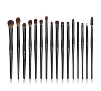 Jessup Eye Brushes rgler les brosses de maquillage vgtalien avec un cache-il de fard paupires en poudre d'eye-liner Brosse de spoolie 16pcs