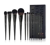 Jessup Lot 14 Pinceaux Maquillage pour Fond de Teint, Fard à Paupières T336 | Pinceaux Complets Visage & Yeux, Fibres Ultra-Douces au Toucher Naturel, Application Impeccable, Estompage Lisse, Quotidien