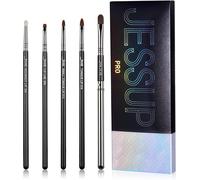 Jessup Lot De Pinceaux À Lèvres,Pinceaux Maquillages Professionnels Pour Rouge À Lèvres Sans Traces,Cheveux Synthétiques Qualité Supérieure,Contour Définir Accentuer Vos Lèvres 5 Pièces T325