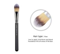 Jessup¿Pinceaux De Maquillage Pour Fond De Teint,Pour Le Visage,Pour Poudre,Correcteur De Contour,Blush,Surligneur,Rond Et Plat,Pour Crème Liquide.B067-190.