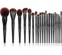 Jessup Pinceaux Maquillage Set Pinceau De Maquillage Cosmétique Fond De Teint Poudre Ombre À Paupières Eyeliner Estompeur Lèvres T271 Noir