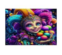 Jester Espace Boules Puzzle, 1000 Pièces pour Adultes Haute Qualité | 38x26cm Amateurs De Puzzles, Cadeau D'anniversaire, Carton, Réduction Du Stress, Découpe Précise